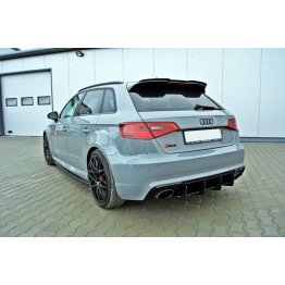 Накладка на задний бампер на Audi RS3 8VA Sportback